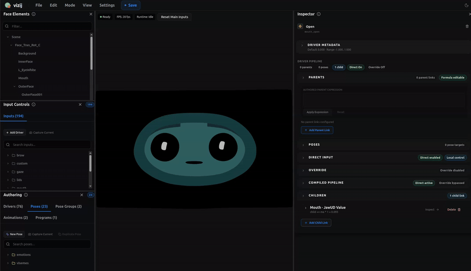 Authoring Mode Switches