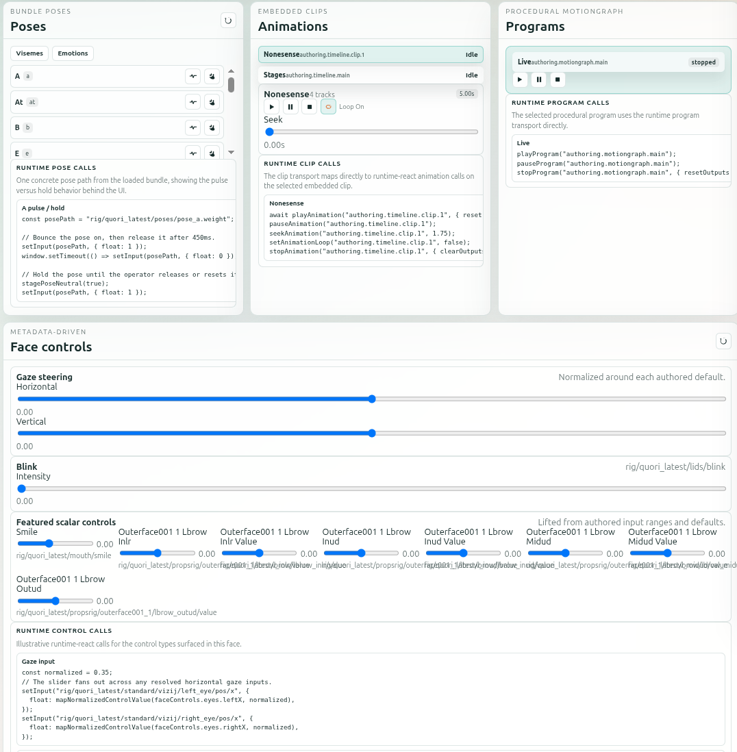 Player Demo Controls