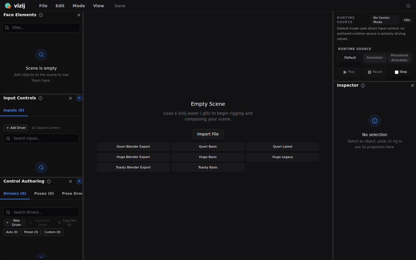 Vizij Authoring Preset Loader